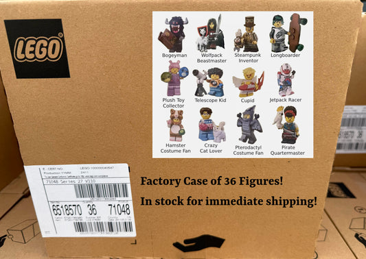 Lego Minifigures 71048 Series 27 - Case of 36 CMF  (IN STOCK!)