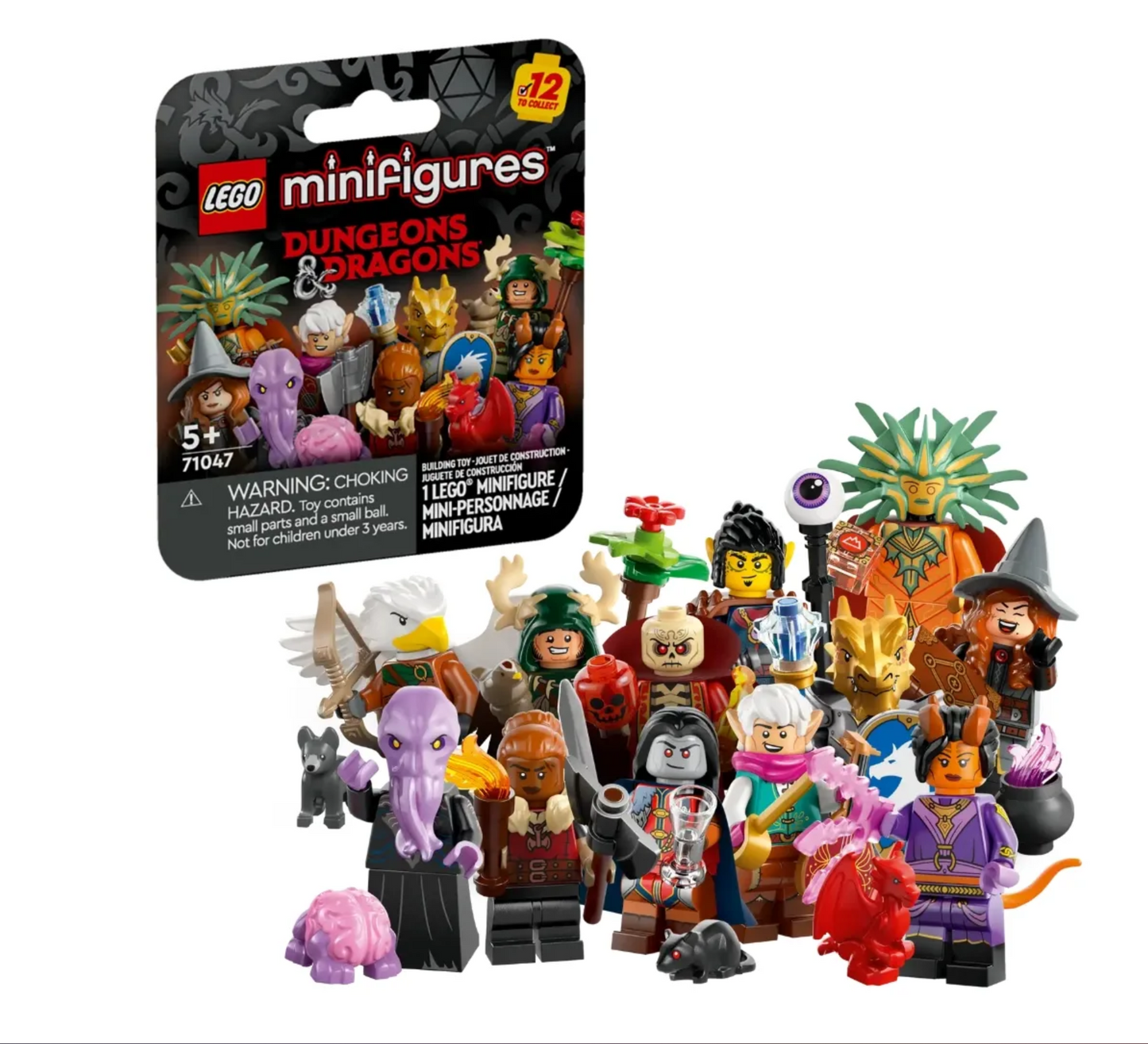 BULK LEGO Minifigures Dungeons and Dragons 71047 - 8 cases of 36 (288 pcs total) @ $136/case